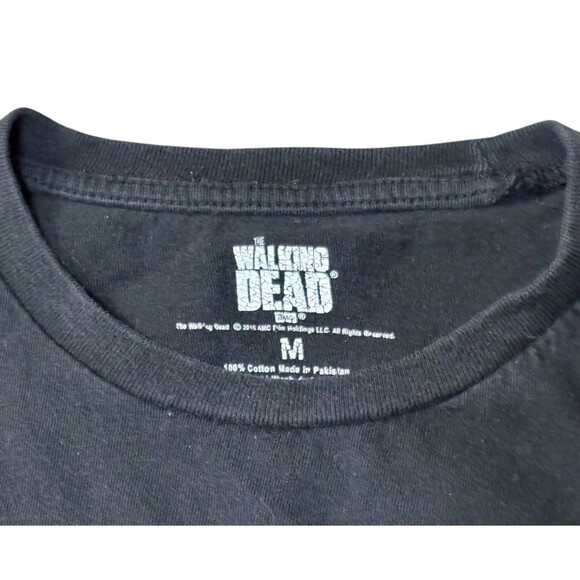 Walking Dead Zombie Skull Tank Top Shirt Men’s M Black AMC 2013 Promo T-Shirt - Picture 2 of 5